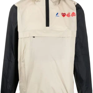 Comme Des Garçons Play Kapuzenpulloverjacke