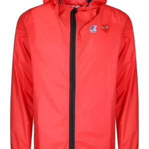 Comme Des Garçons Play K-Way Jacke