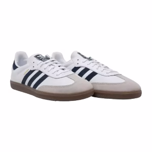 Comme des Garcons Adidas Samba Weiß Marine