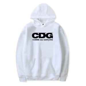 CDG Comme Des Garcons Kapuzenpullover Weiß