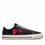 CDG Converse One Star Low Top (Schwarz)