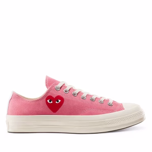 CDG Converse Spring Low Top (rosa)
