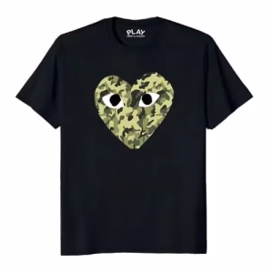 Comme des Garcons Heart Camo T-Shirt