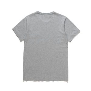 CDG Play SS26 T-Shirt Grau Mehrfarbig Schwarze Herzen
