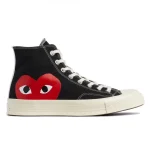 CONVERSE BIG HEART HIGH-TOPS (SCHWARZ)