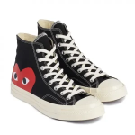 CONVERSE BIG HEART HIGH-TOPS (SCHWARZ)
