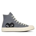 CONVERSE BLACK HEART GREY MONTANTE