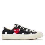Comme des Garçons Play Chuck 70 Low Polka Dot (Schwarz)