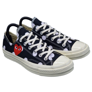 Comme des Garçons Play Chuck 70 Low Polka Dot (Schwarz)
