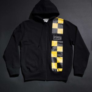 Neuer schwarzer CDG-Kapuzenpullover