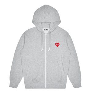 Play Invaders Zipper Hoodie (Grau)