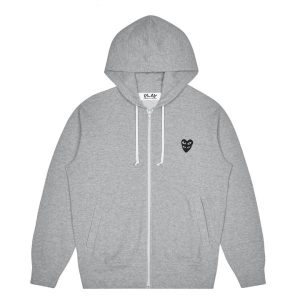 Play Zip Hoodie Mit Schwarzem Familienrohre