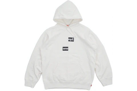 Supreme CDG Kapuzenpullover mit Split-Box-Logo Supreme CDG Kapuzenpullover mit Split-Box-Logo