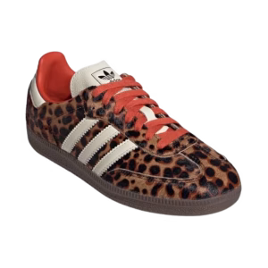 CDG Adidas Samba Rouge Leopard