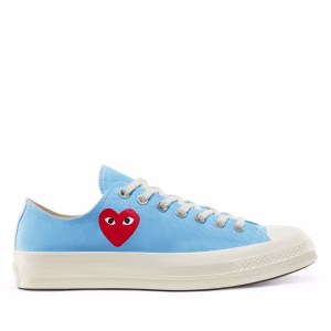 CDG Converse Spring Low Top (Blau)