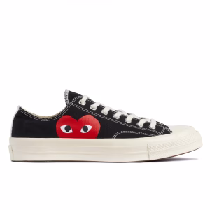 CONVERSE BIG HEART LOW (SCHWARZ)